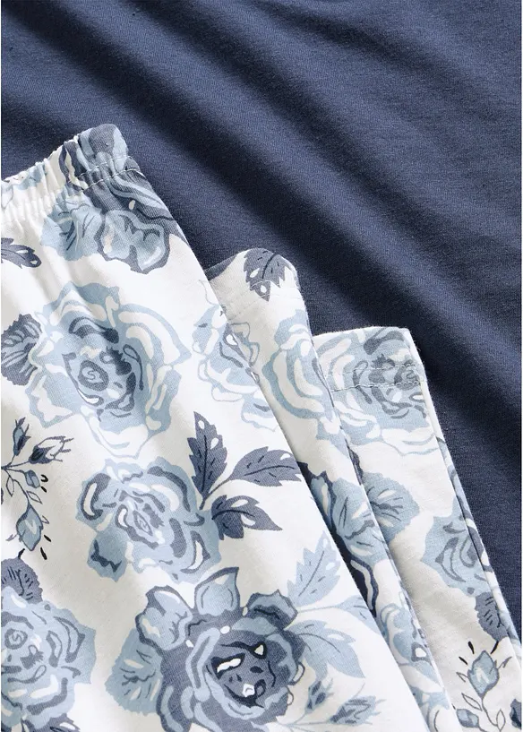 Pyjamas av ekologisk bomull, bonprix