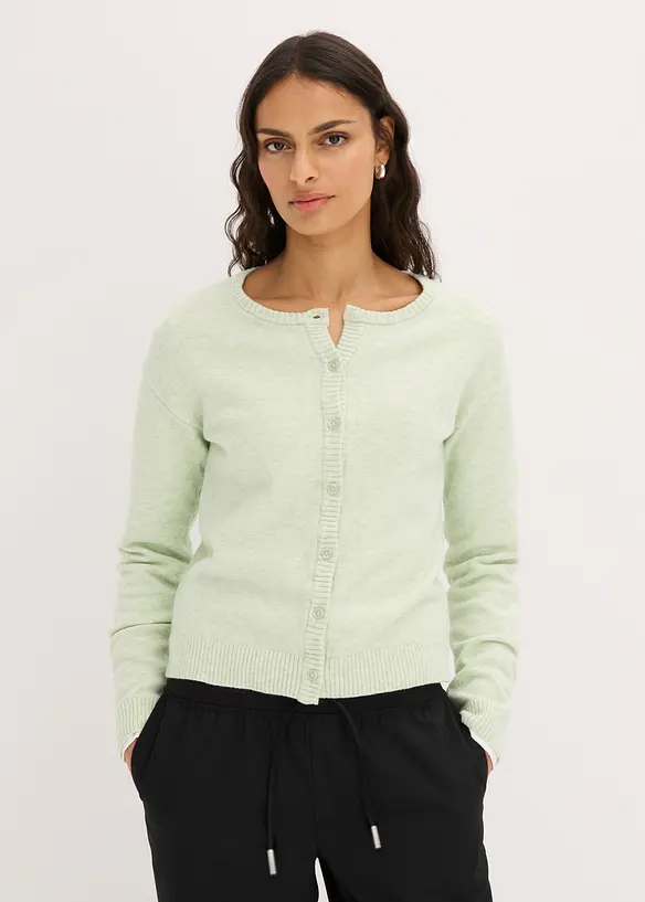 Cardigan i viskosmix, bonprix