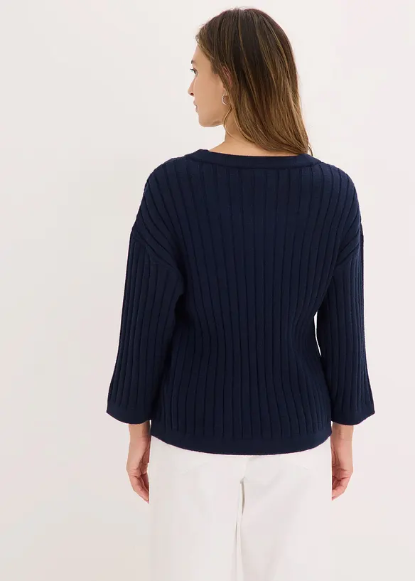 Cardigan i viskosmix, bonprix