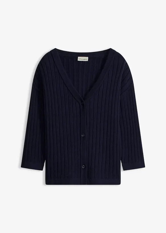 Cardigan i viskosmix, bonprix