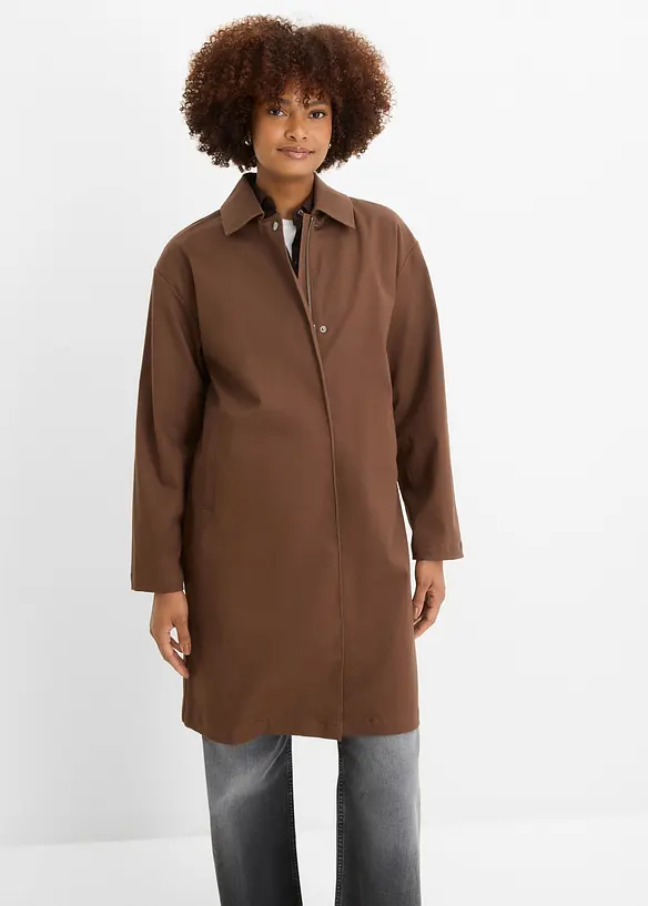Trenchcoat i vattenavvisande material, bonprix