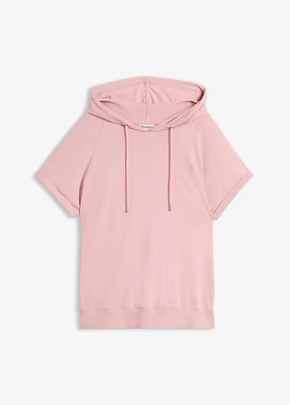 Sweatshirt med huva, bonprix