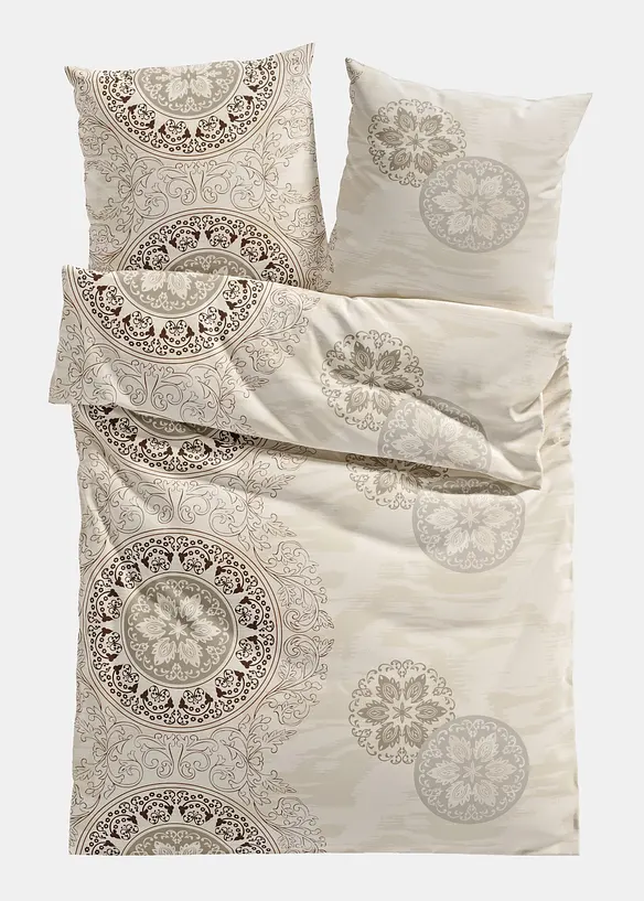 P&aring;slakanset med ornamentm&ouml;nster, bonprix