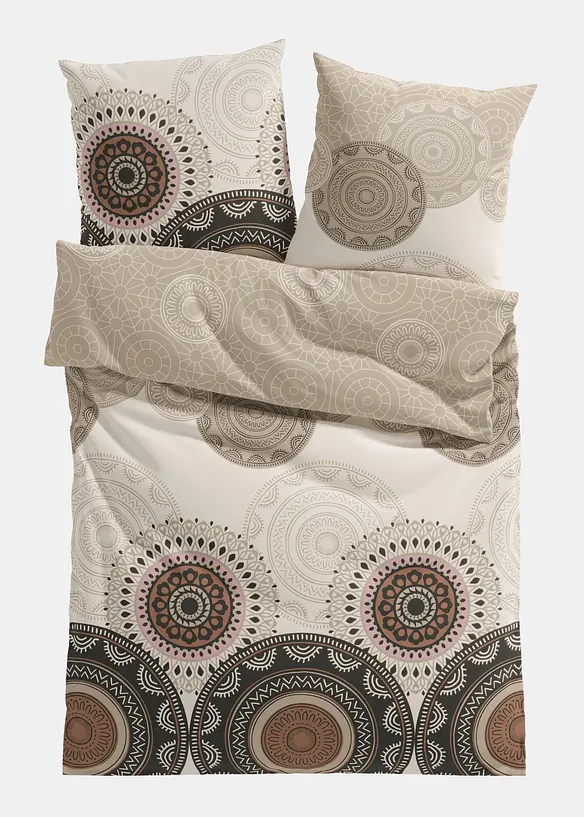 P&aring;slakanset med ornamentm&ouml;nster, bonprix