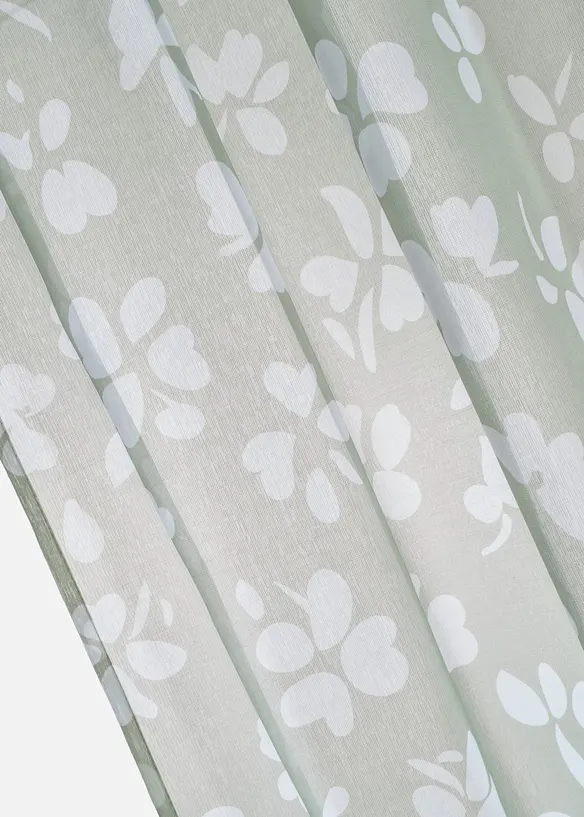 Gardin med l&auml;tt struktur (1-pack), bonprix