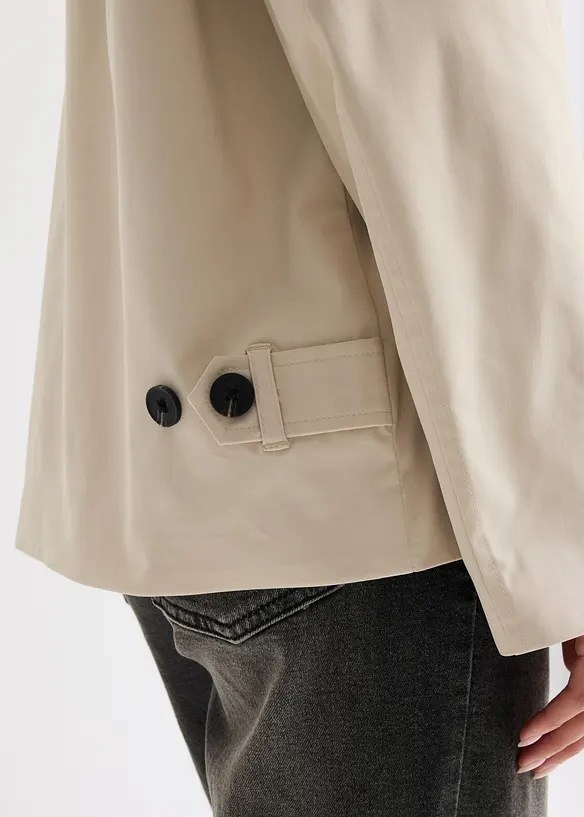 Kort trenchcoat, bonprix