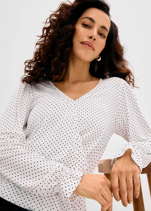 Topp med omlottlook, bonprix