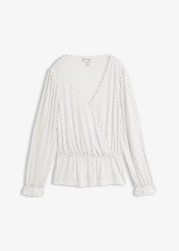 Topp med omlottlook, bonprix