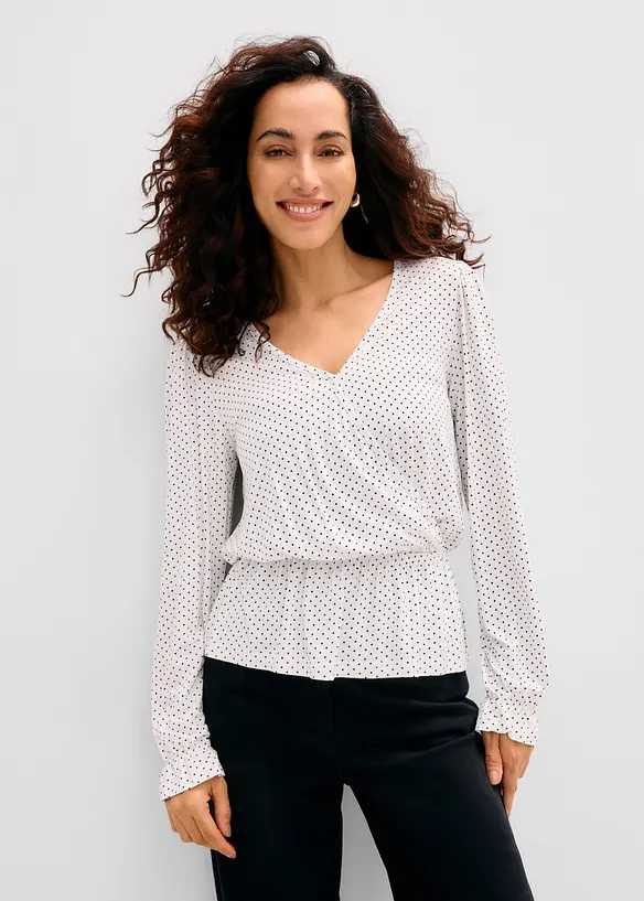 Topp med omlottlook, bonprix