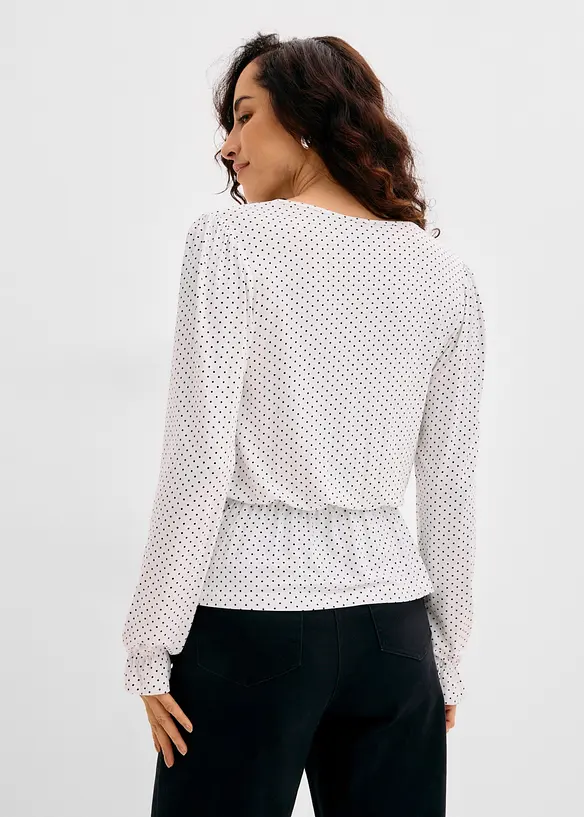 Topp med omlottlook, bonprix