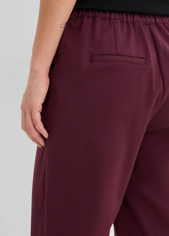 Byxa med viskos i kort modell, bonprix