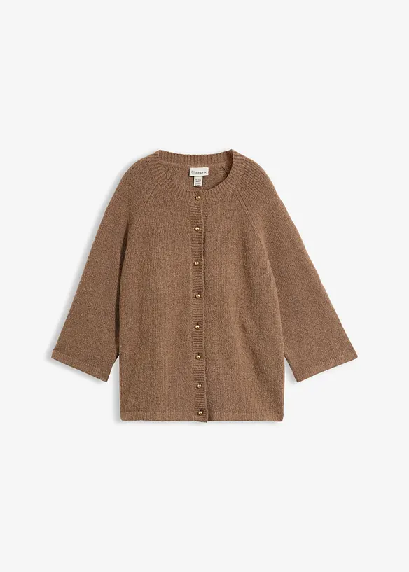 Cardigan med 3/4-&auml;rm, bonprix