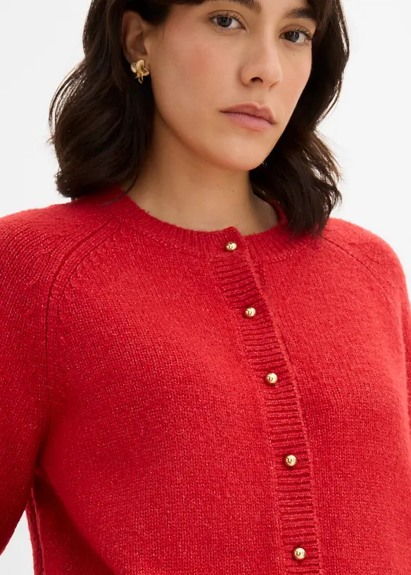 Cardigan med 3/4-&auml;rm, bonprix