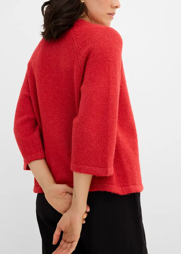 Cardigan med 3/4-&auml;rm, bonprix