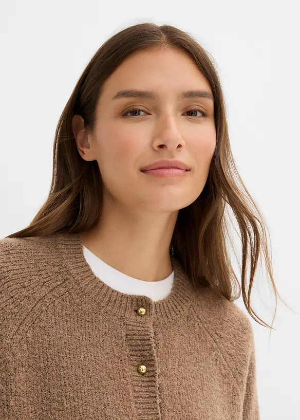 Cardigan med 3/4-&auml;rm, bonprix