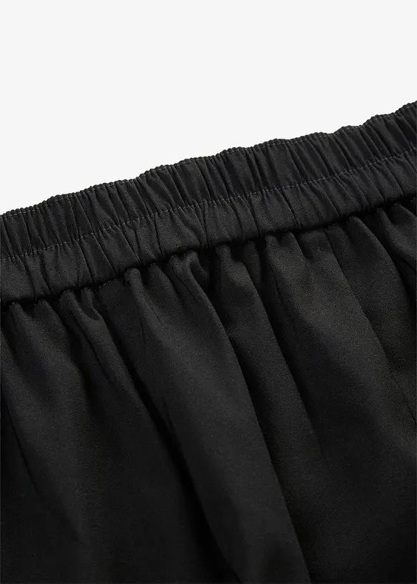 Stretchig culottebyxa i bengalin, bonprix