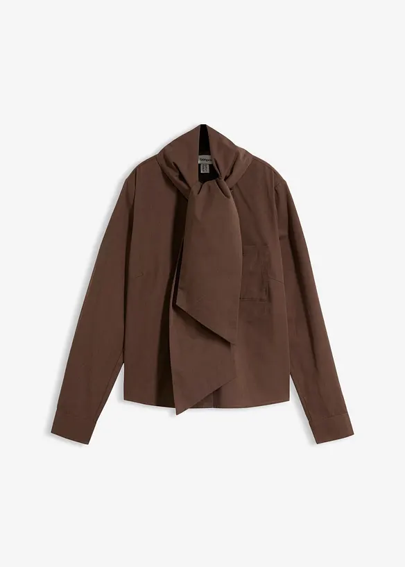 Blus med sjaldetalj, bonprix