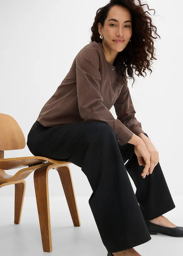 Blus med sjaldetalj, bonprix