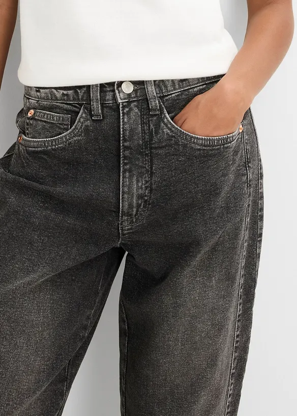 Mom-jeans High Waist, bonprix