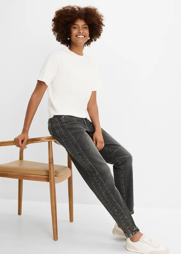 Mom-jeans High Waist, bonprix