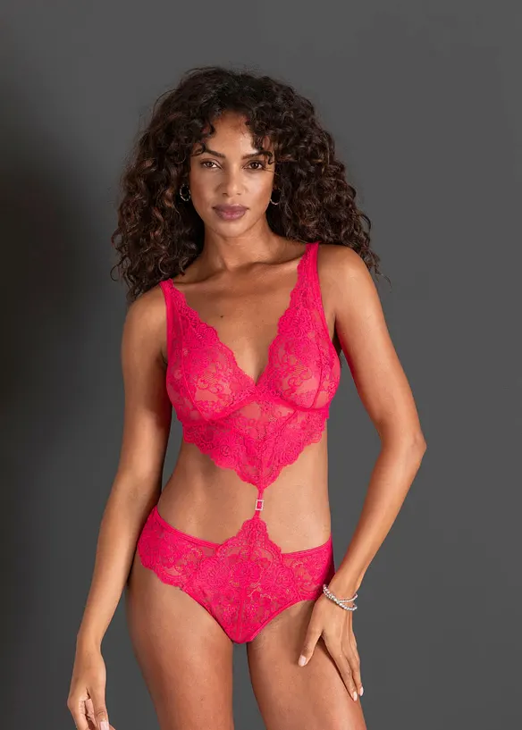 Stringbody med &ouml;ppen gren, bonprix