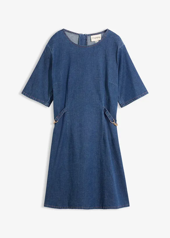 Jeanskl&auml;nning i bomullsstretch, bonprix