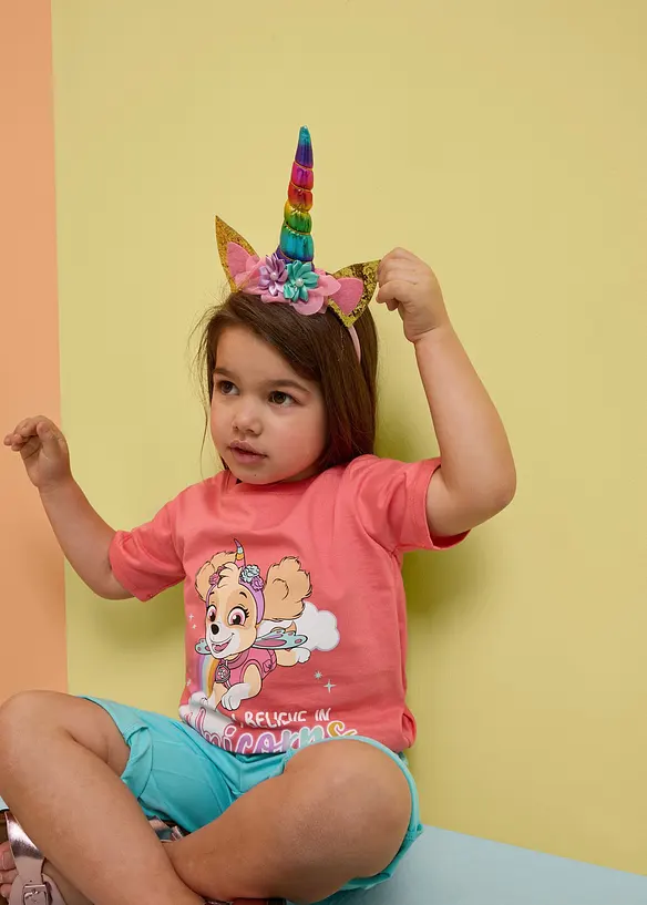 T-shirt i bomull med Paw Patrol-motiv, PAW PATROL