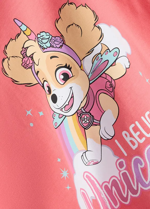 T-shirt i bomull med Paw Patrol-motiv, PAW PATROL