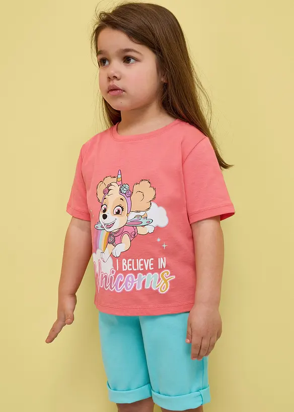 T-shirt i bomull med Paw Patrol-motiv, PAW PATROL
