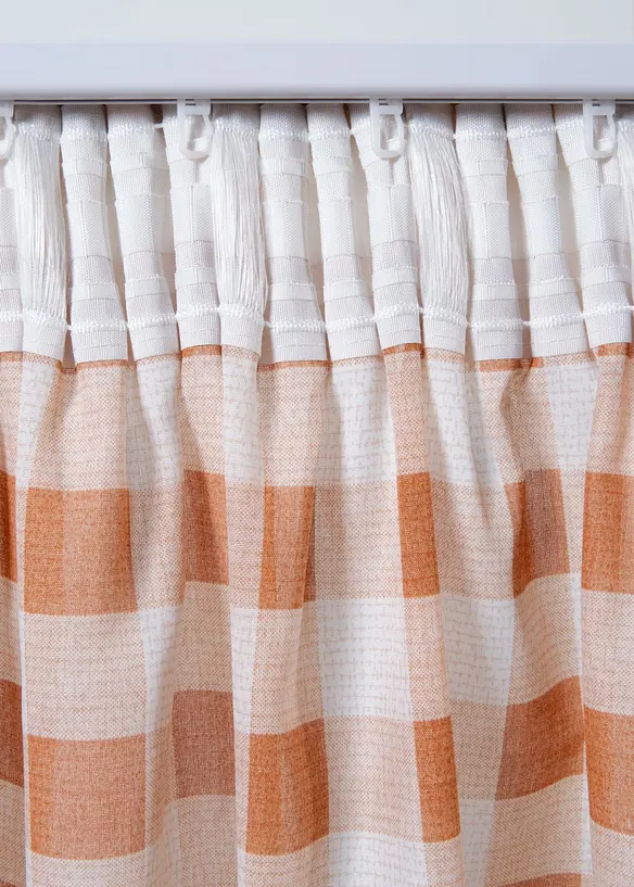 Gardinl&auml;ngd i &aring;tervunnen polyester (1-pack), bonprix