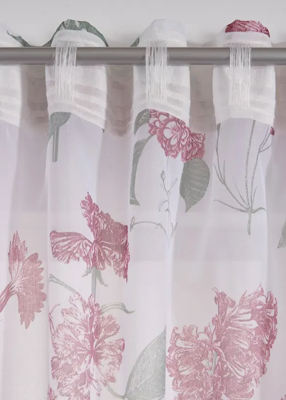 Gardin med l&auml;tt struktur (1-pack), bonprix