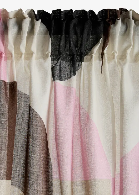 Gardinl&auml;ngd av &aring;tervunnen polyester (1-pack), bonprix