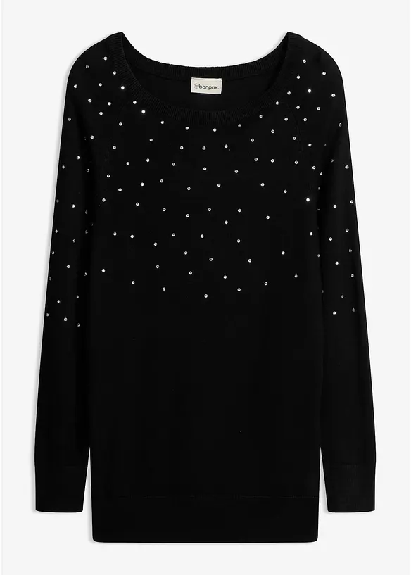 L&aring;ng tr&ouml;ja med glitterstenar, bonprix