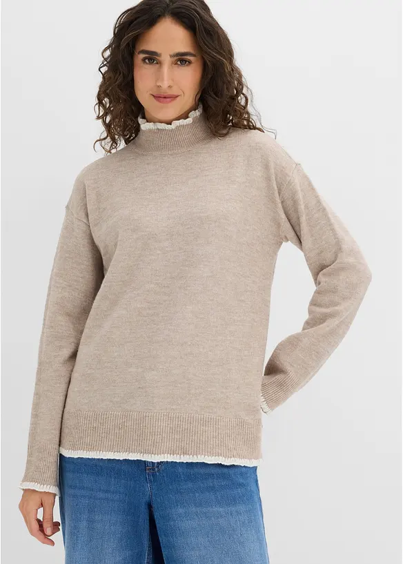Tr&ouml;ja med st&aring;krage, bonprix
