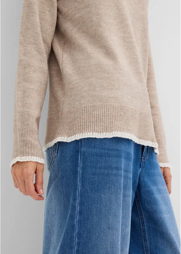 Tr&ouml;ja med st&aring;krage, bonprix