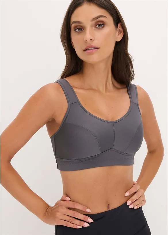 Sport-BH med medelh&ouml;gt st&ouml;d (2-pack), bonprix