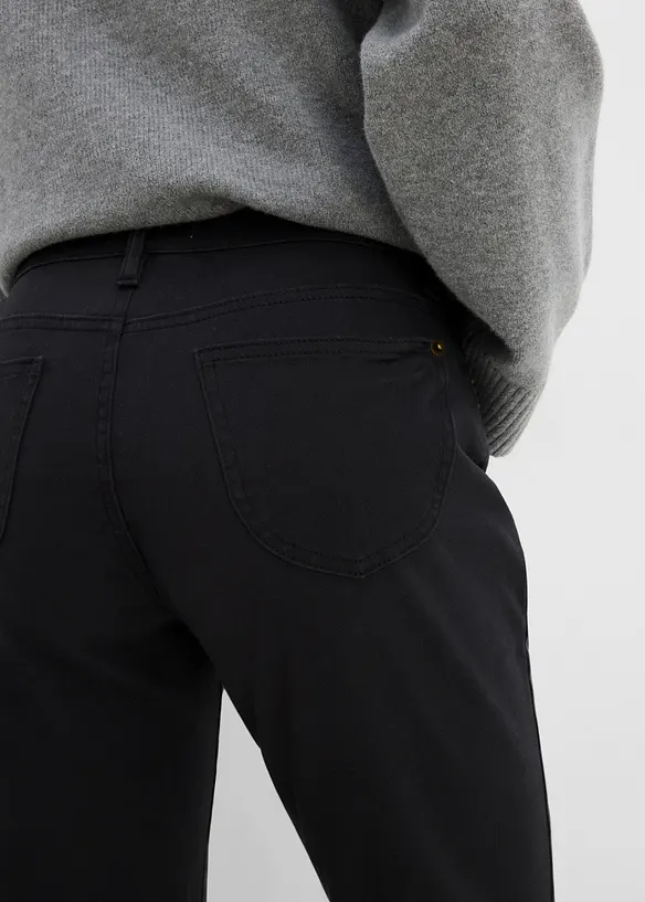 Straight Jeans Mid Waist, Stretch, bonprix