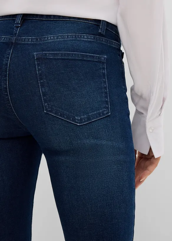 Bootcut Jeans Mid Waist, Stretch, bonprix