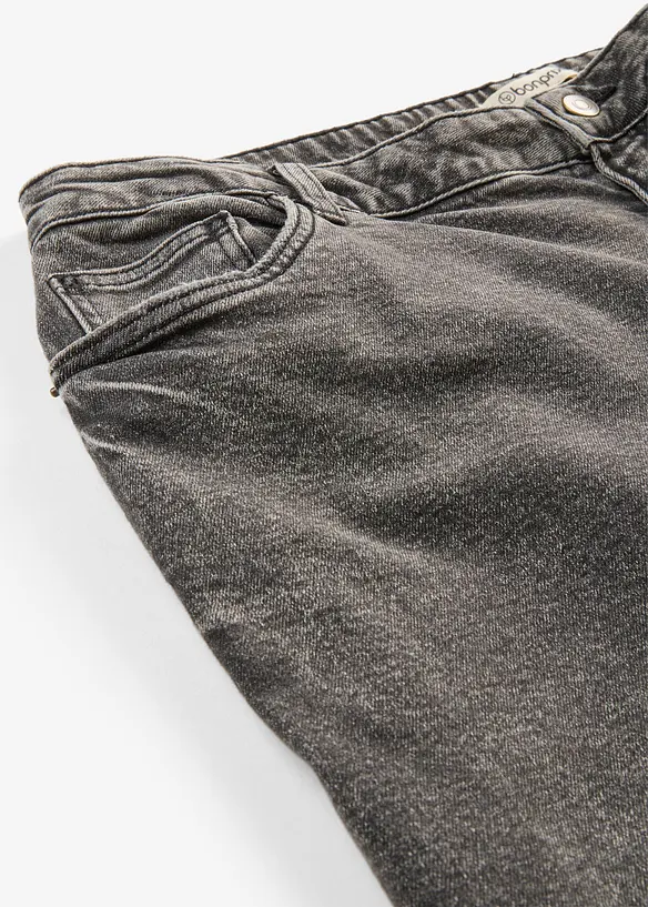Wide Leg Jeans Mid Waist, bonprix