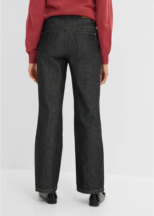 Straight Jeans Mid Waist, bonprix
