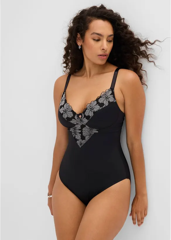 Body med kraftigt formande effekt, utan bygel, bonprix