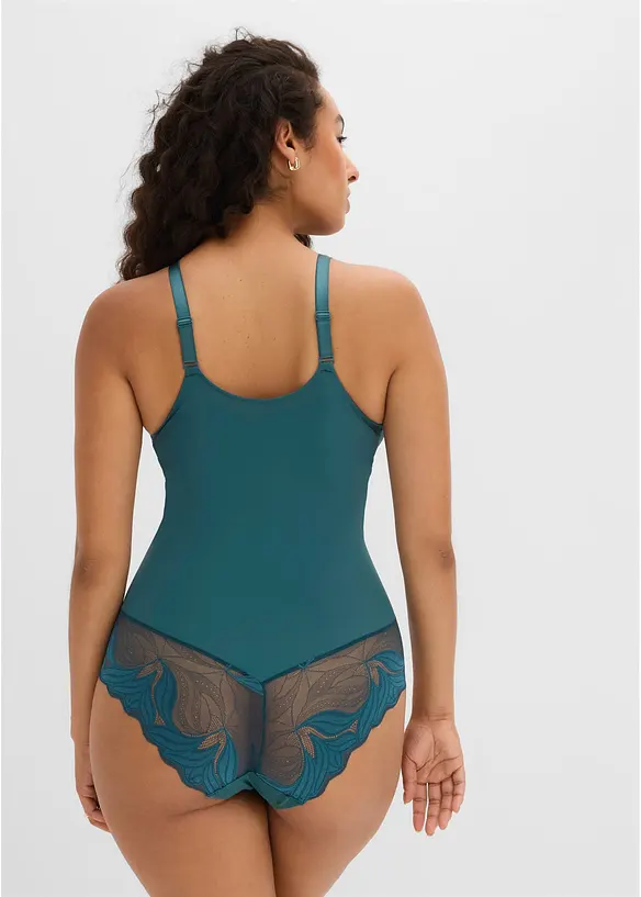Body med spets och medelh&ouml;g formande effekt, bonprix