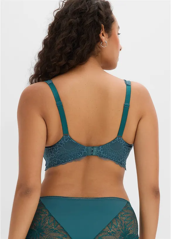 Minimizer-bralette utan bygel, med skir spets, bonprix