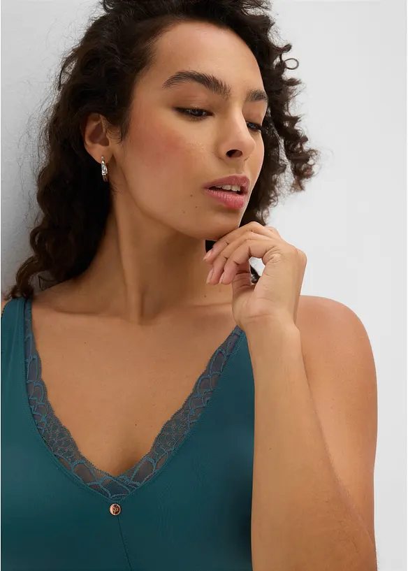 Minimizer-bralette utan bygel, med skir spets, bonprix