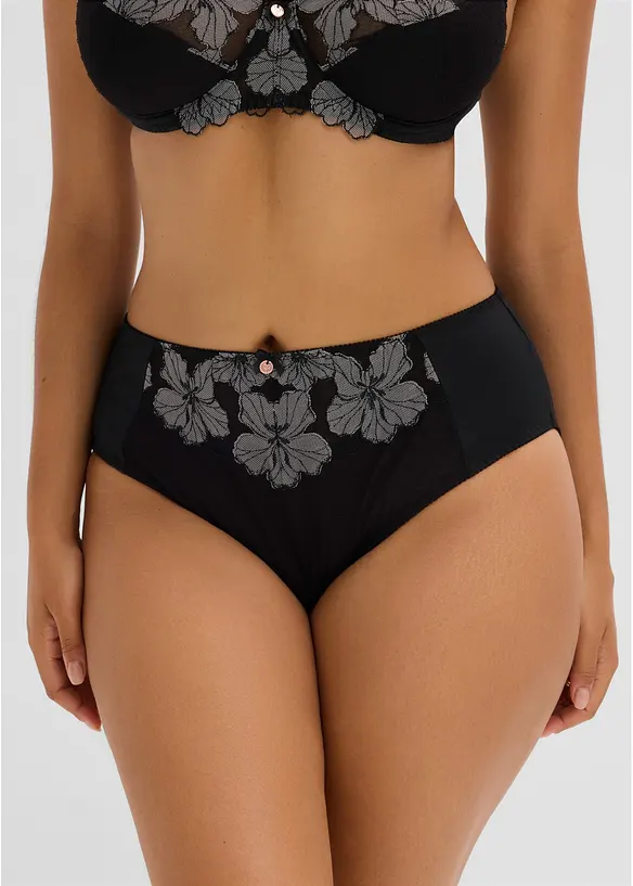 Maxitrosa med elegant broderi, bonprix