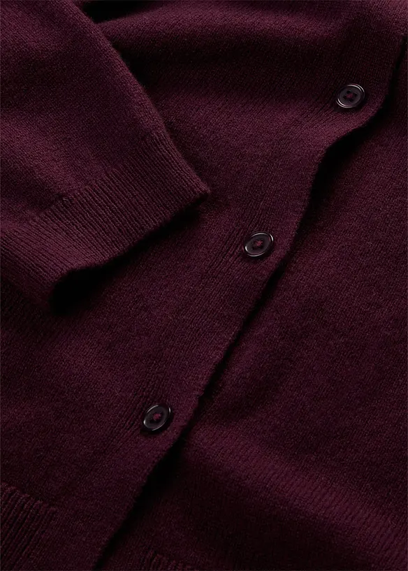 Cardigan i mjuk kashmir med Good Cashmere Standard&reg;, bonprix