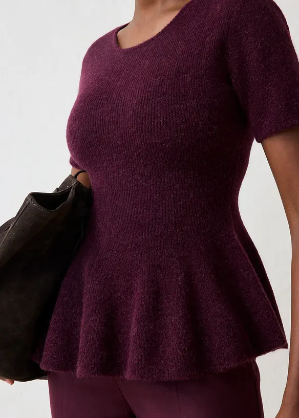 Ylletr&ouml;ja med peplum, bonprix