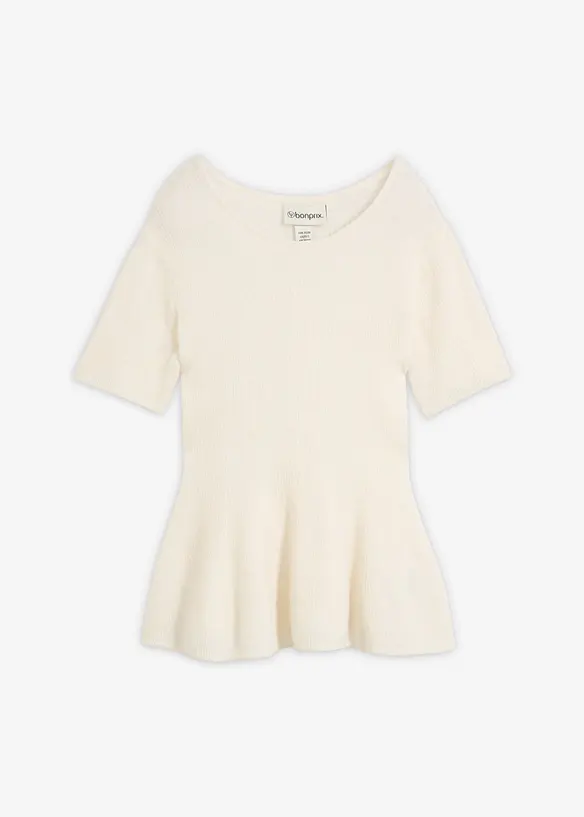 Ylletr&ouml;ja med peplum, bonprix