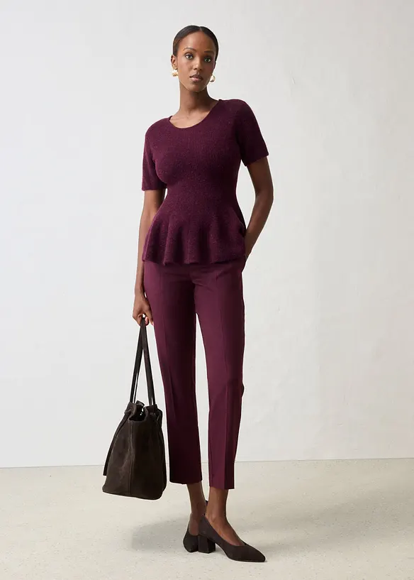 Ylletr&ouml;ja med peplum, bonprix