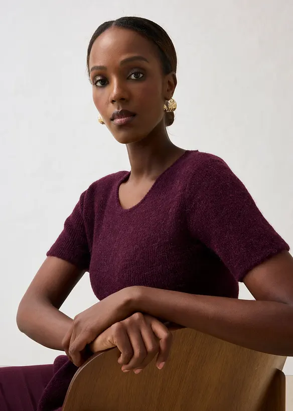 Ylletr&ouml;ja med peplum, bonprix